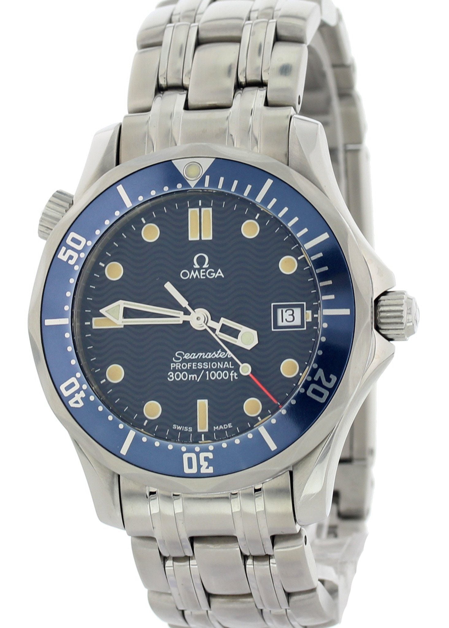Omega Seamaster 2541.80.00 professional Chronometer Quartz Men’s Watch - Wristwatch