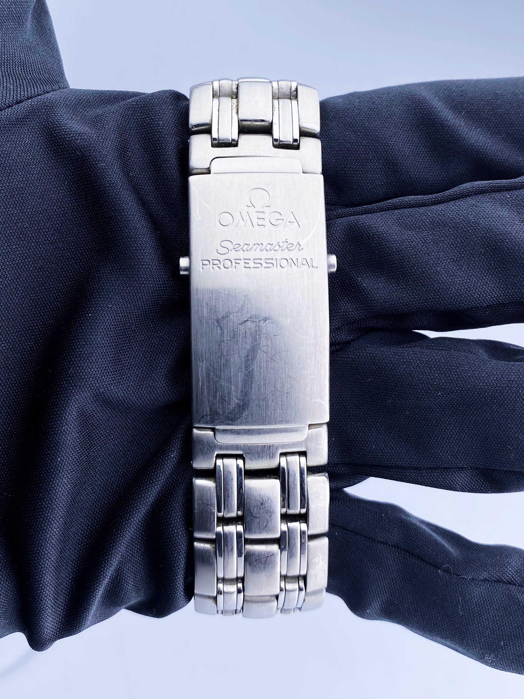 OMEGA Seamaster シルバー文字盤 レザー　2068-18 Seamaster シーマスター 1948 38 mm, ステンレススティール