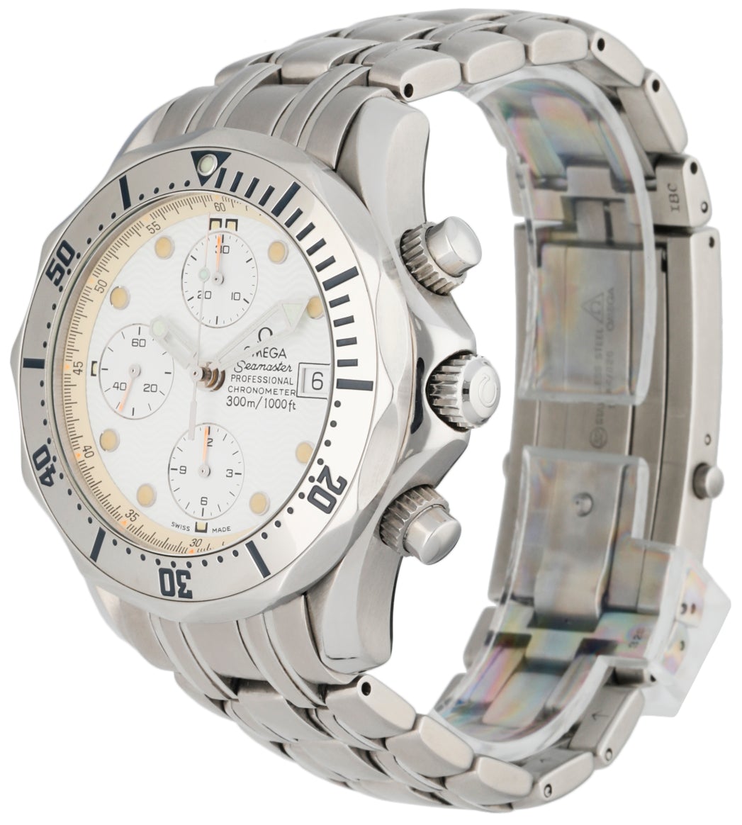 時計 OMEGA Seamaster Professional Omega Seamaster chronograph steel automatic Kal. 1154 Ref. 2598.80