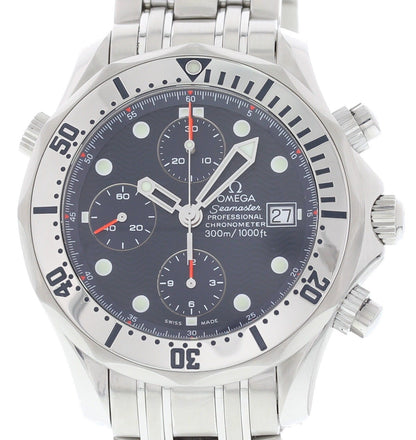 Omega Seamaster 2598.80.00 Chronograph Diver Stainless Steel Men's Watch