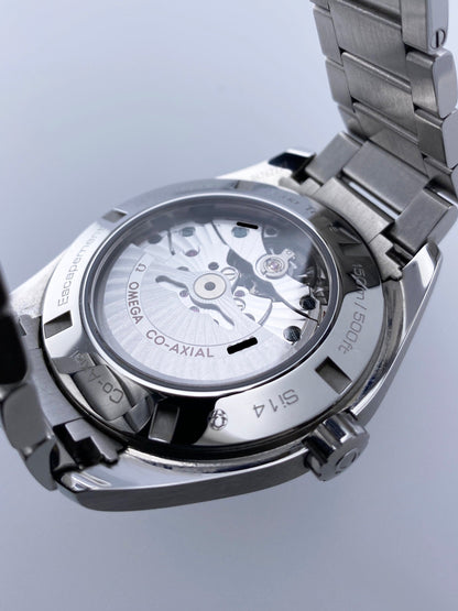 Omega Seamaster Aqua Terra GMT Mens Watch Box Papers