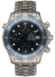 Omega Seamaster Chronograph Stainless Steel Men's Watch Box & Papers