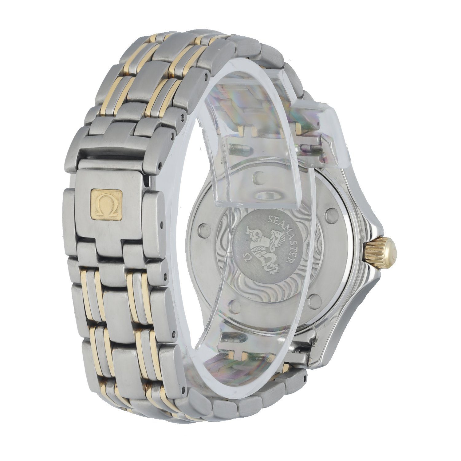 Omega Seamaster Diver 2382.80.00 Stainless Steel / Yellow Gold Woman's watch