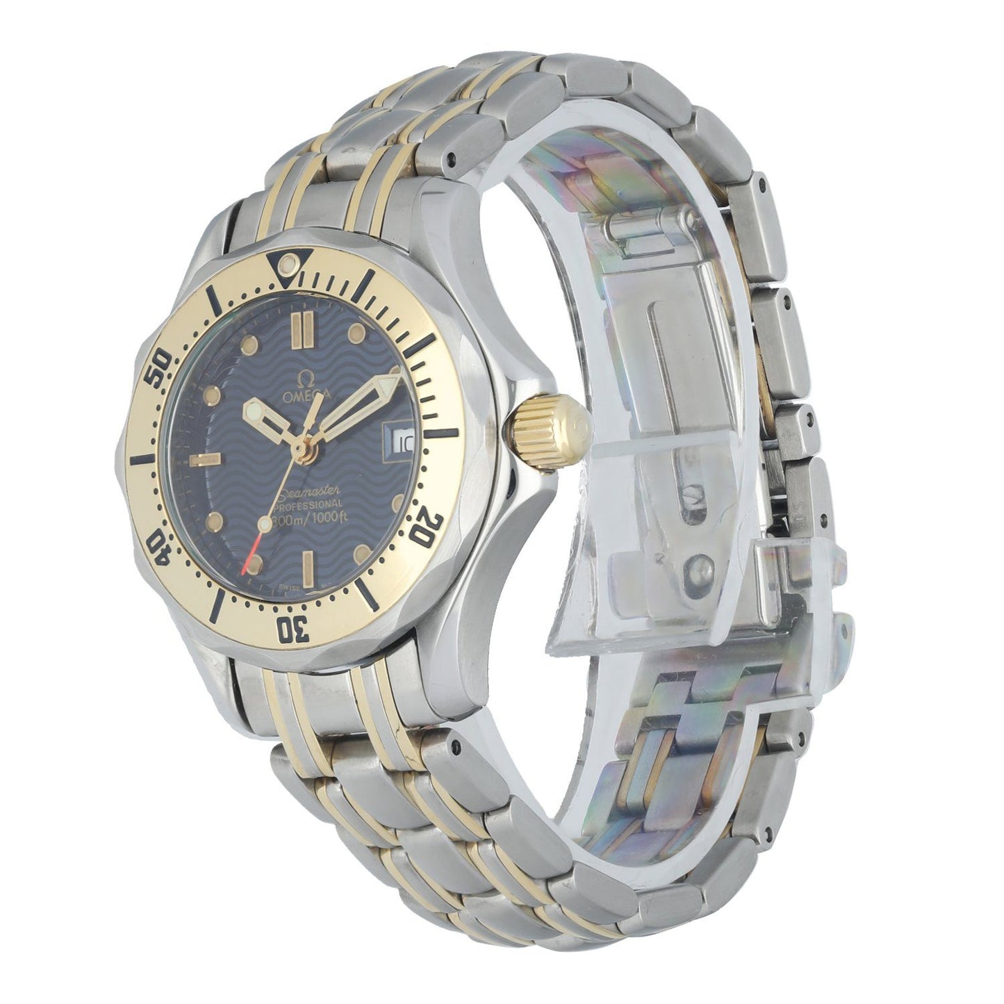 Omega Seamaster Diver 2382.80.00 Stainless Steel / Yellow Gold Woman's watch