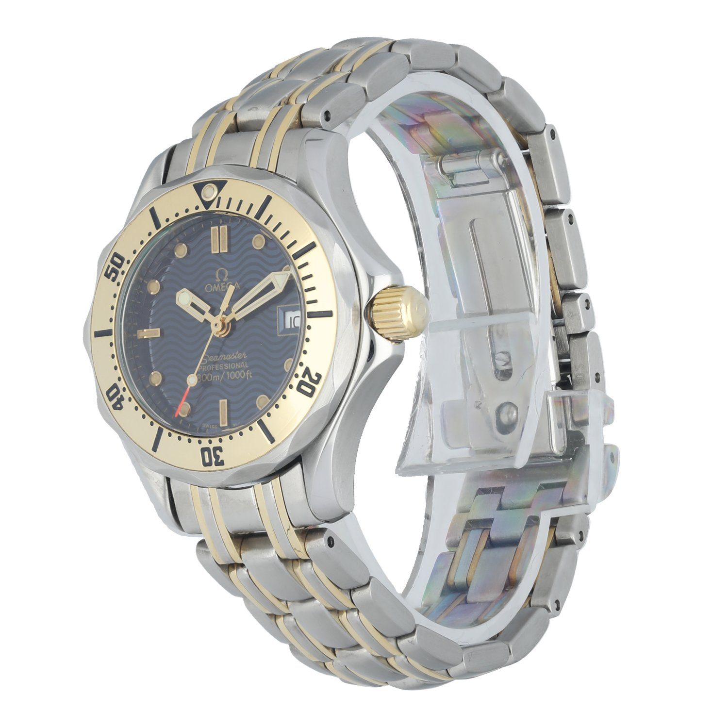Omega Seamaster Diver 2382.80.00 Stainless Steel / Yellow Gold Woman's watch