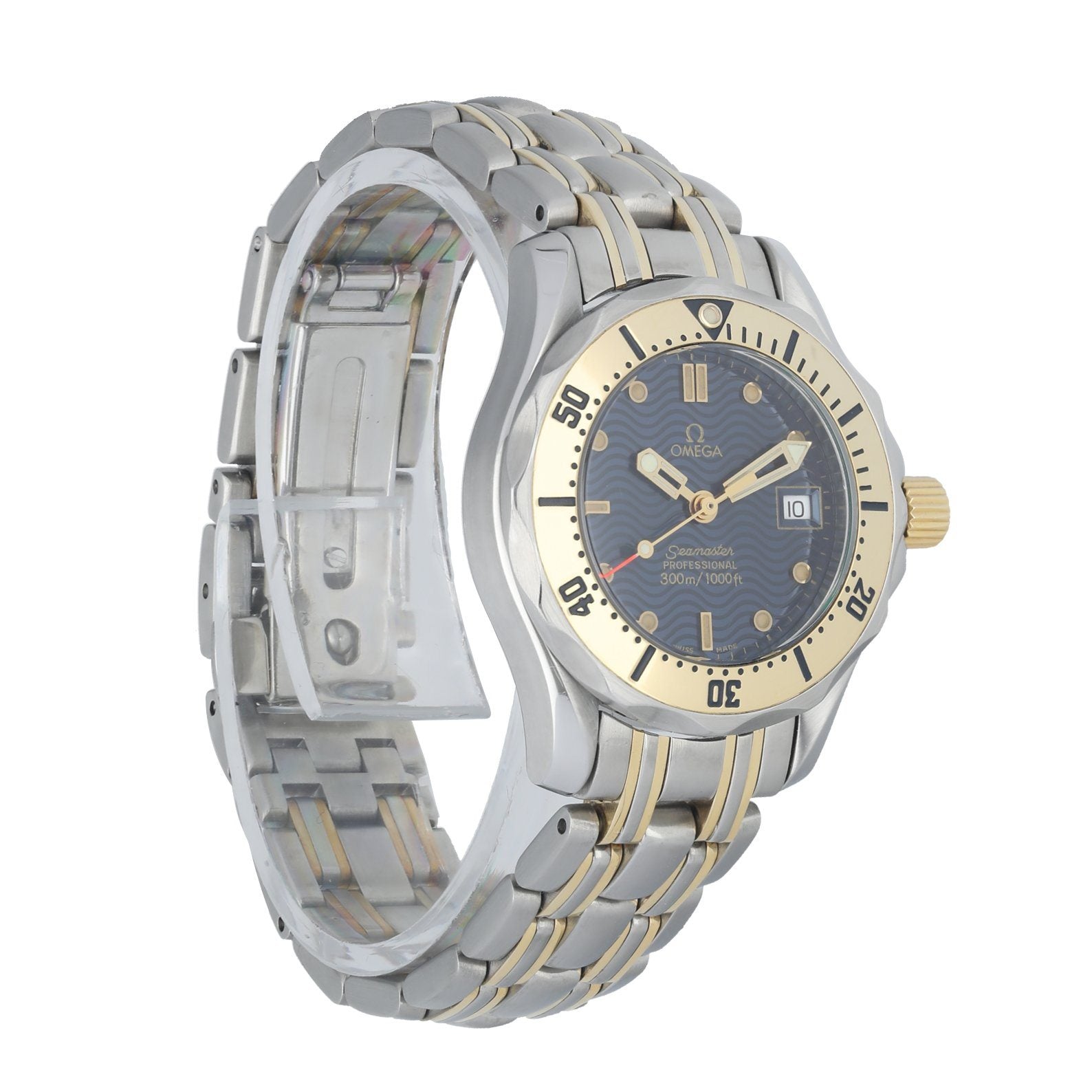 Omega Seamaster Diver 2382.80.00 Stainless Steel / Yellow Gold Woman's watch