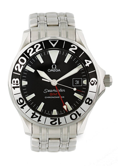 Omega Seamaster GMT 2534.50.00 50th Anniversary Edition Mens Watch - Wristwatch
