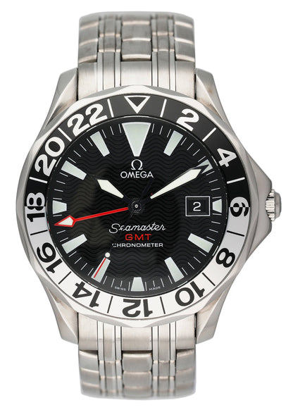 Omega Seamaster GMT 2534.50.00 50th Anniversary Mens Watch Box Papers - Wristwatch
