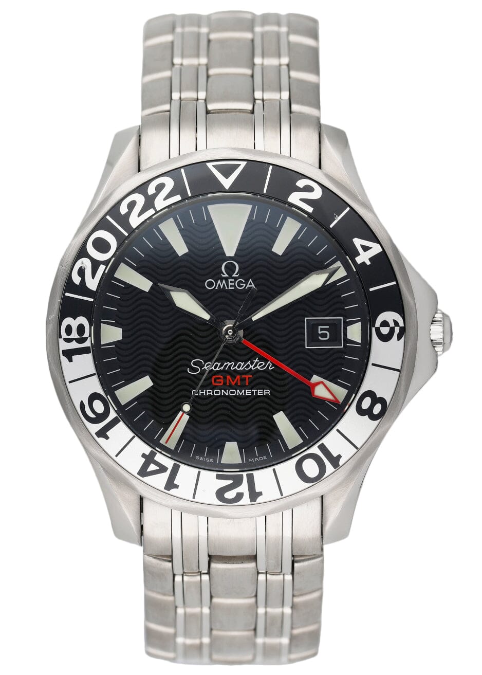 Omega Seamaster GMT 2534.50.00 50th Anniversary Mens Watch Box Papers - Virtual