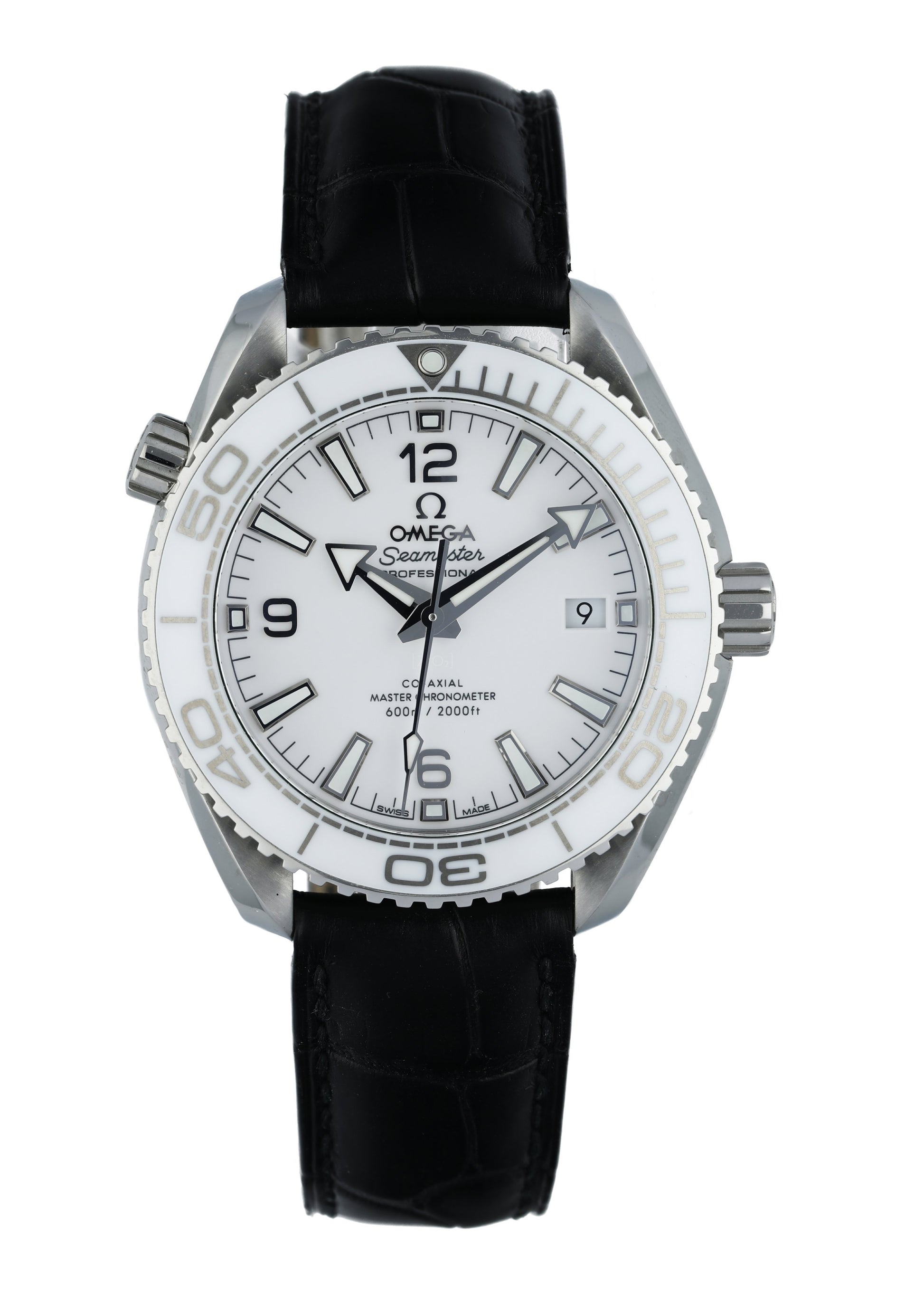 Omega Seamaster Planet Ocean White Ceramic - Main Image