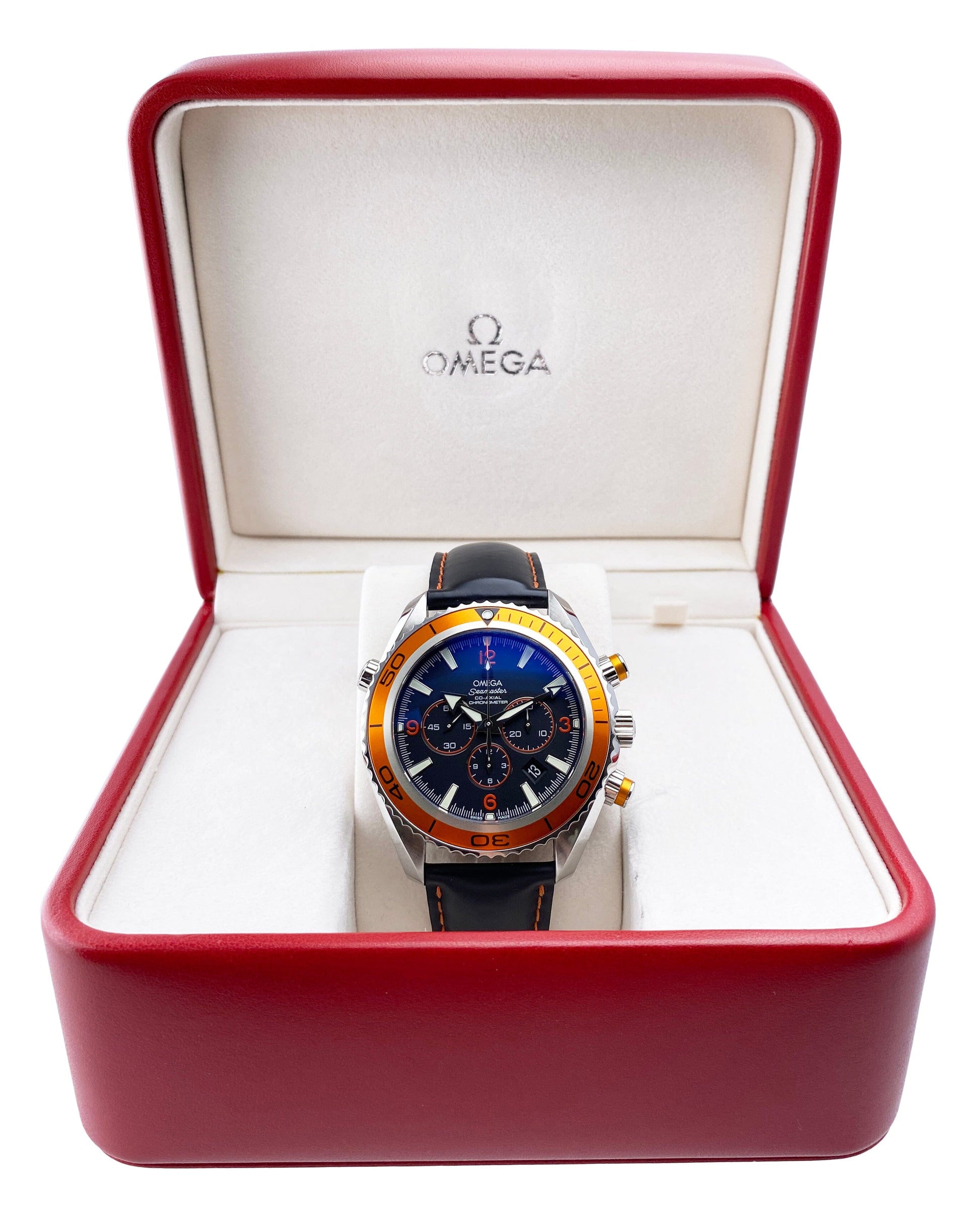 Omega Seamaster Planet Ocean 2918.50.82 Mens Watch Box Papers - Wristwatch