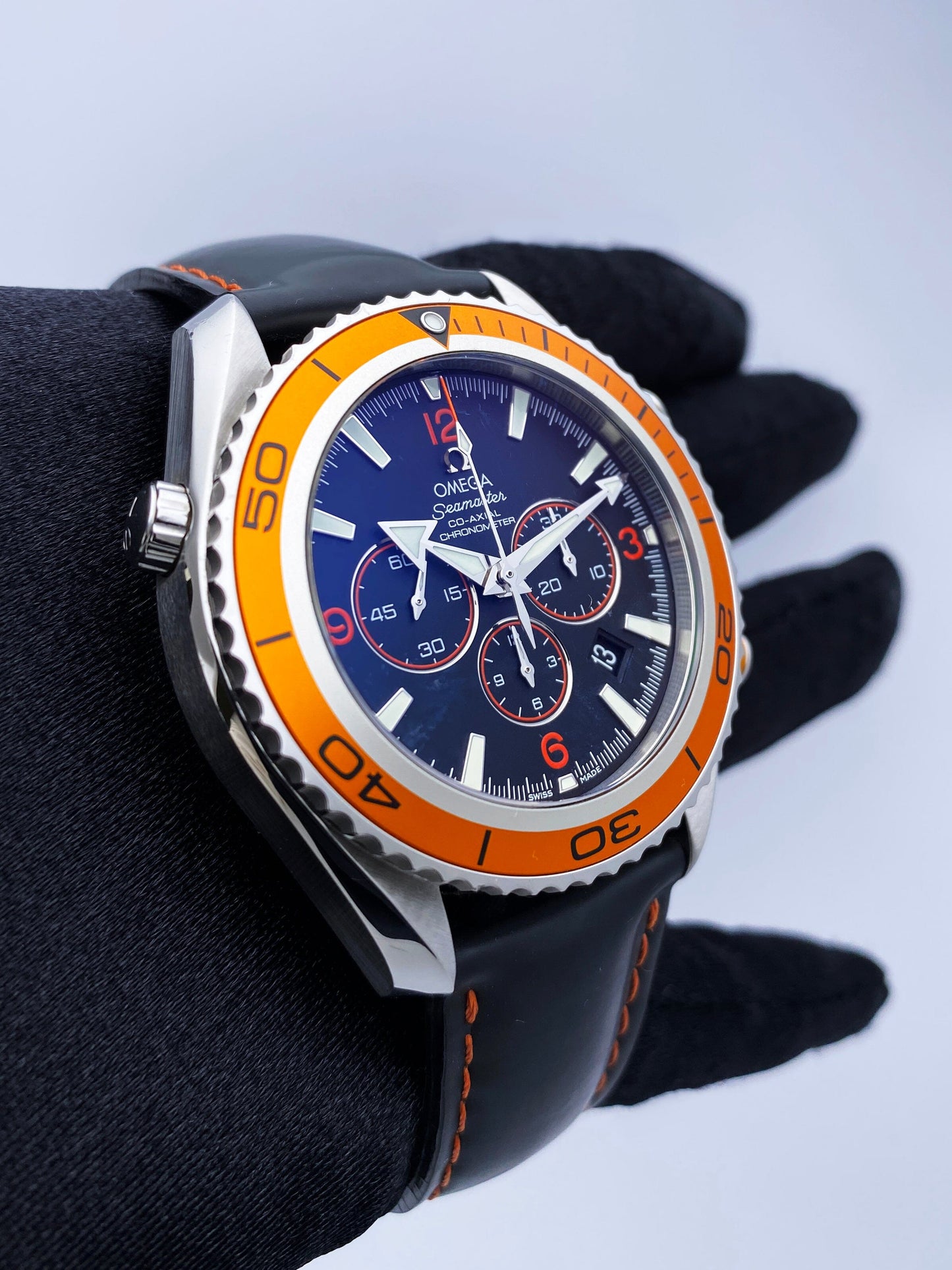 Omega Seamaster Planet Ocean 2918.50.82 Mens Watch Box Papers - Wristwatch