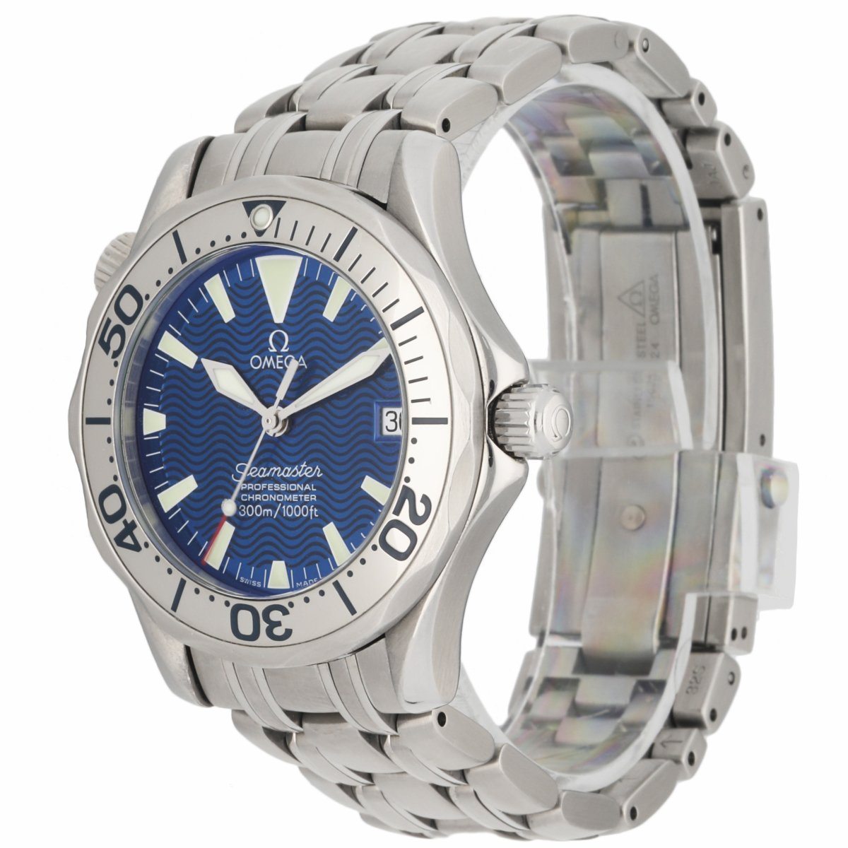 Omega Seamaster Professional 2253.80.00 Mid-Size Automatic Mens Watch - Virtual