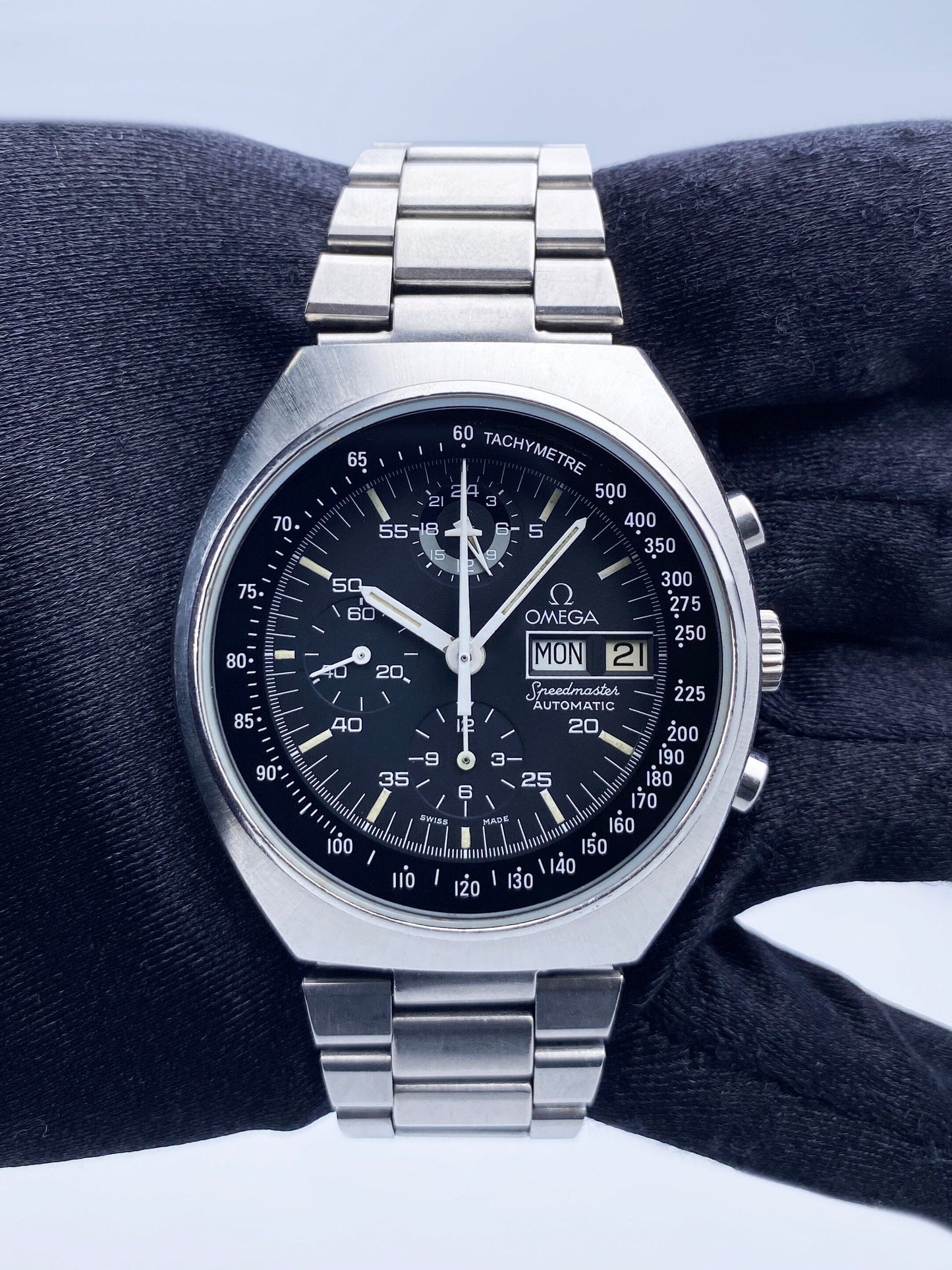 Omega Speedmaster 176.0012 Mark 4.5 Stainless Steel Mens Watch - Watches