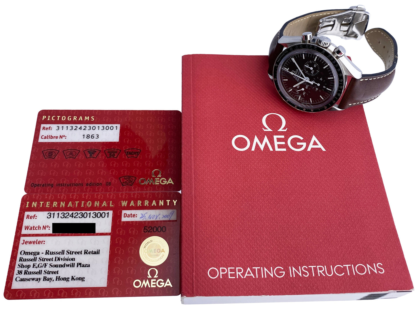 Omega Speedmaster 311.32.42.30.13.001 MOONWATCH Mens Watch Box/Papers - Wristwatch