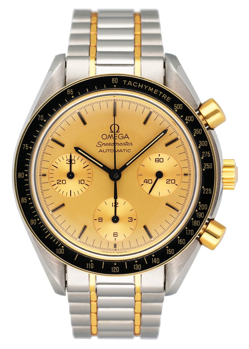 Omega Speedmaster 3310.10 Champagne Dial Two-Tone Mens Watch