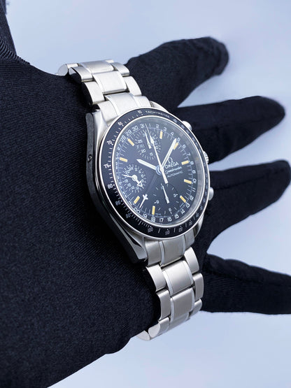 Omega Speedmaster 3520.50 Day Date Stainless Steel Mens Watch