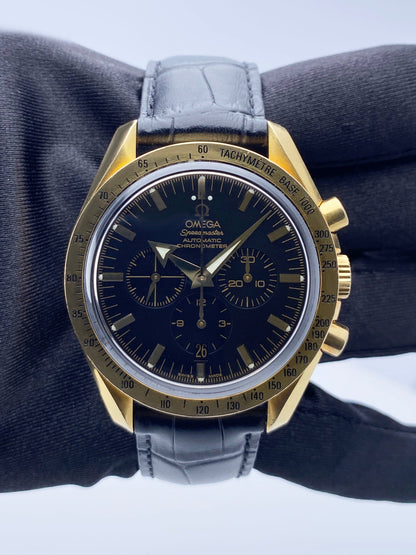 Omega Speedmaster Broad Arrow 3651.50.31 Yellow Gold Mens Watch - Watches