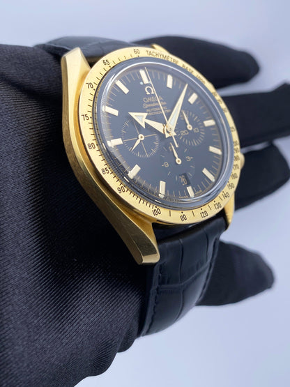 Omega Speedmaster Broad Arrow 3651.50.31 Yellow Gold Mens Watch - Watches