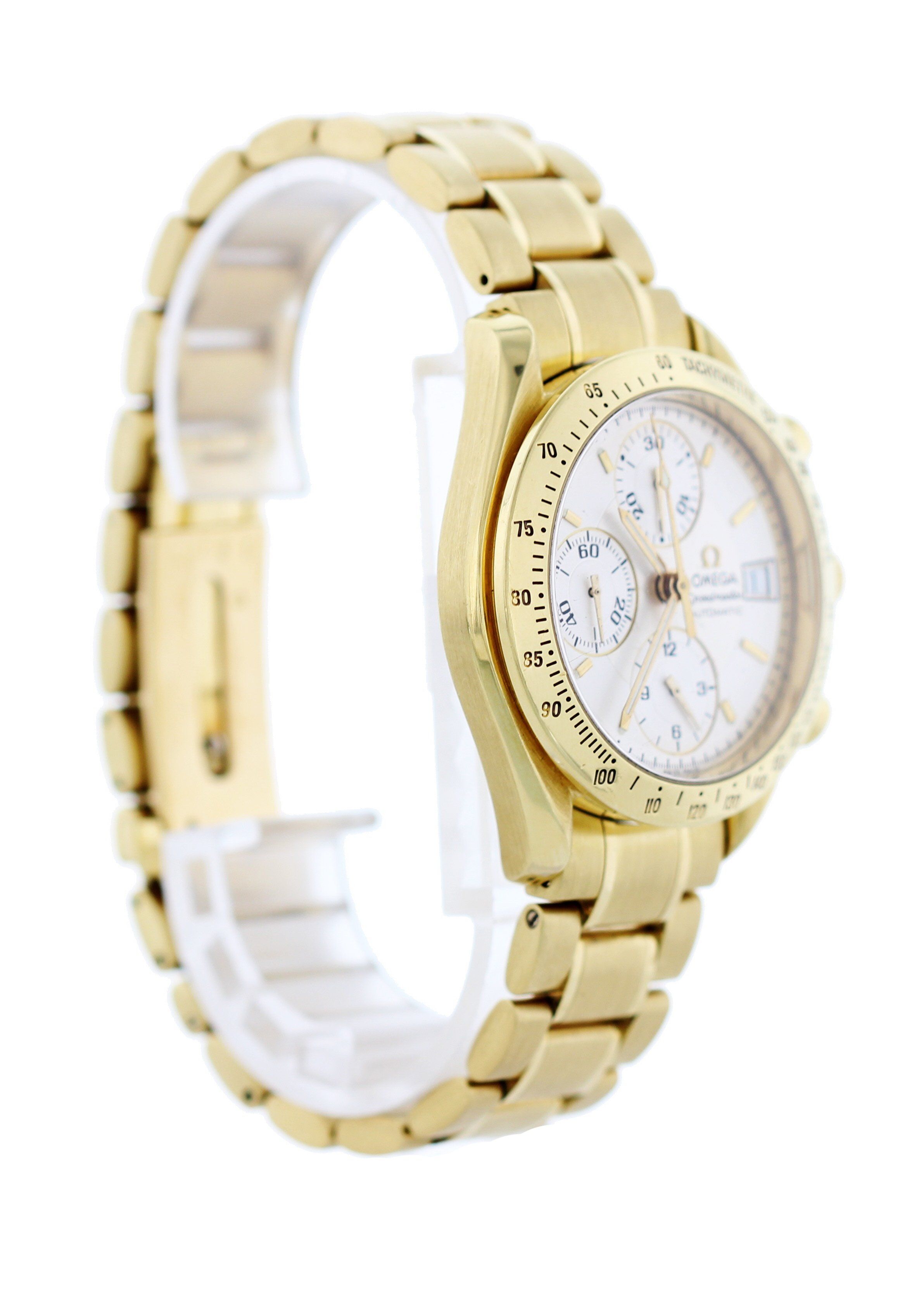 Omega Speedmaster Date chronograph 18k Yellow Gold 3113.30.00