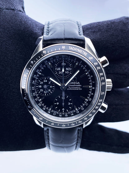 Omega Speedmaster Day Date 3220.50.00 Mens Watch Full Set