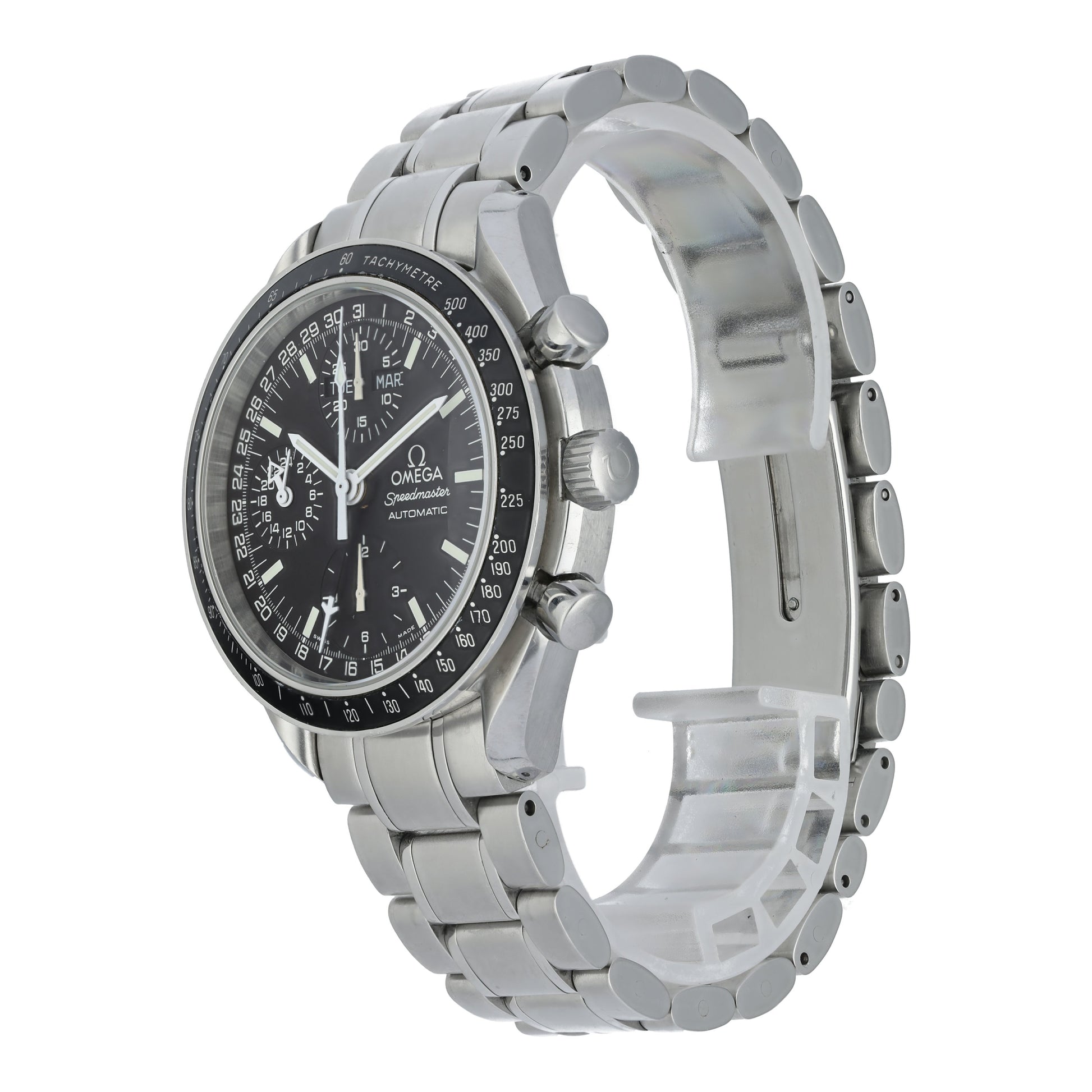 Omega Speedmaster Mark 40 Triple Date 3520.50.00 Men’s Watch Box & Papers - Wristwatch