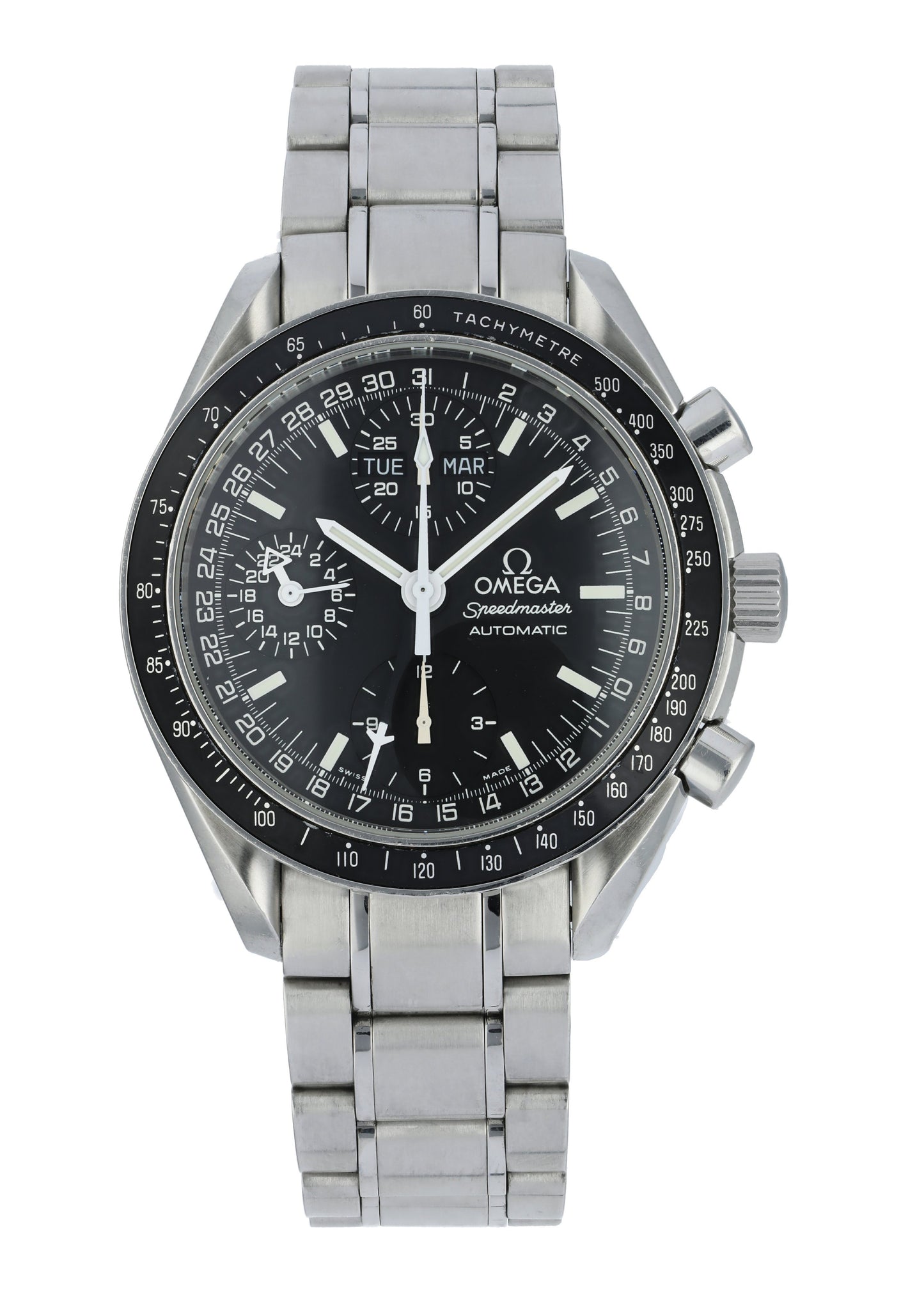 Omega Speedmaster Mark 40 Triple Date 3520.50.00 Men’s Watch Box & Papers - Wristwatch