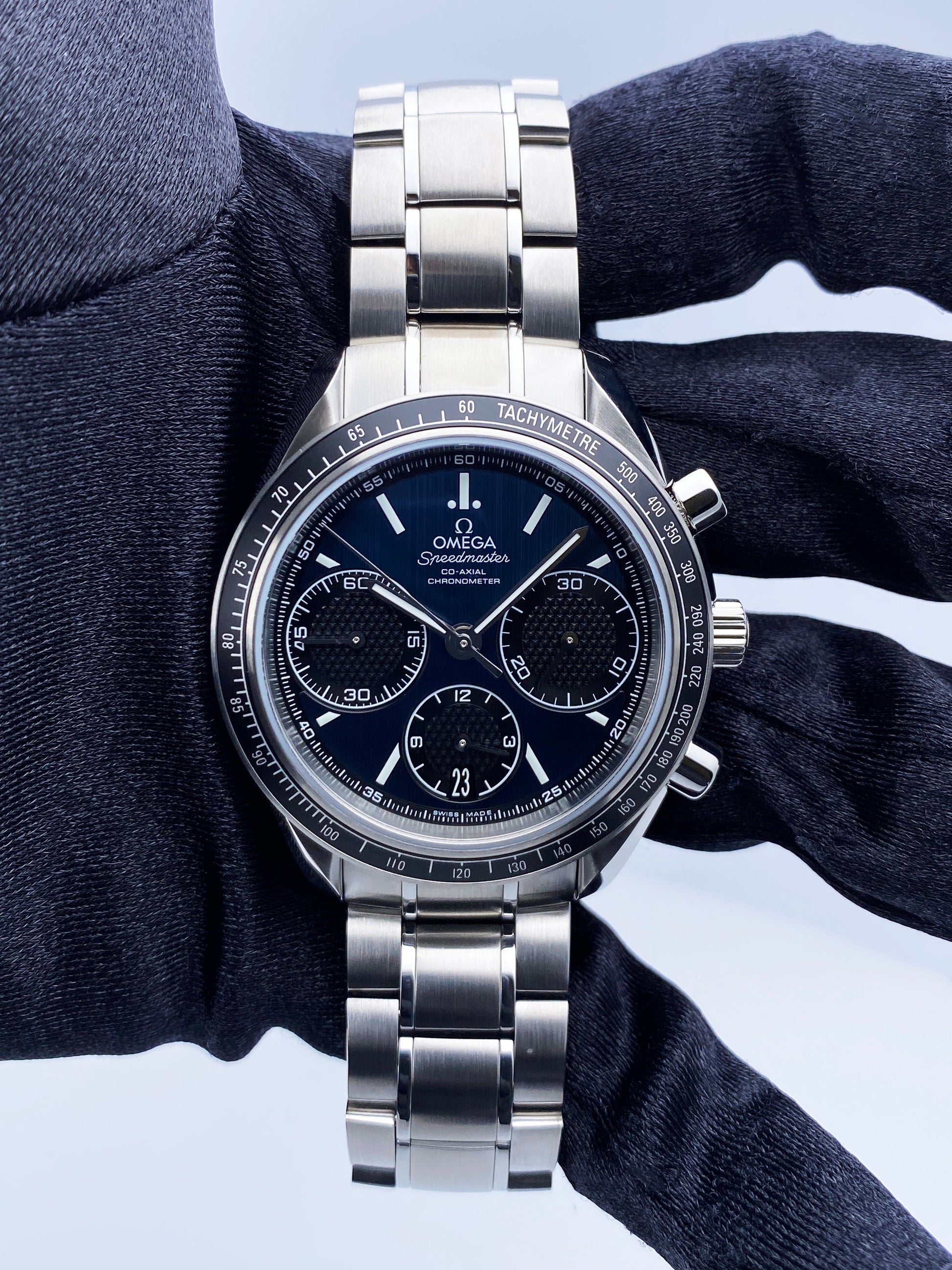 Omega Speedmaster Racing 326.30.40.50.03.001 Mens Watch Full Set