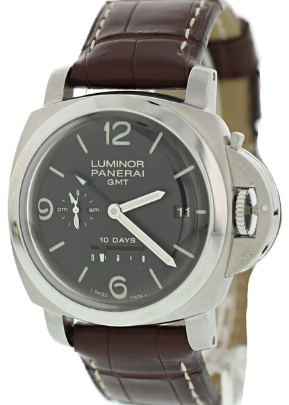 Panerai Luminor 1950 Acciaio PAM270 10 Days GMT Mens Watch
