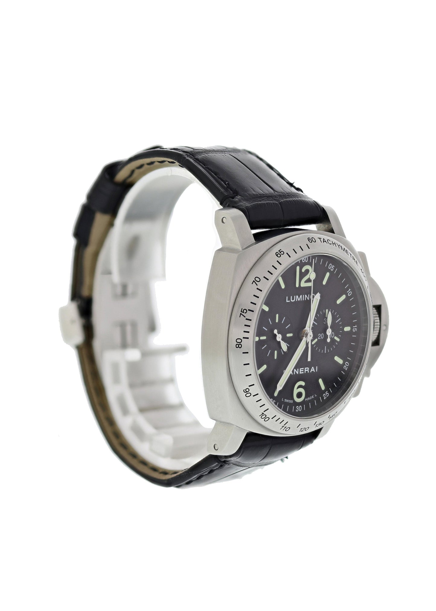 Panerai Luminor Chronograph PAM215 Mens Watch Box & Papers