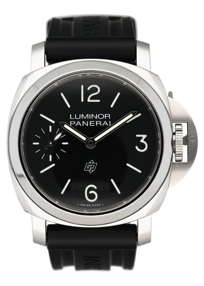 Panerai Luminor Logo PAM 1084 Stainless Steel Mens Watch With Box