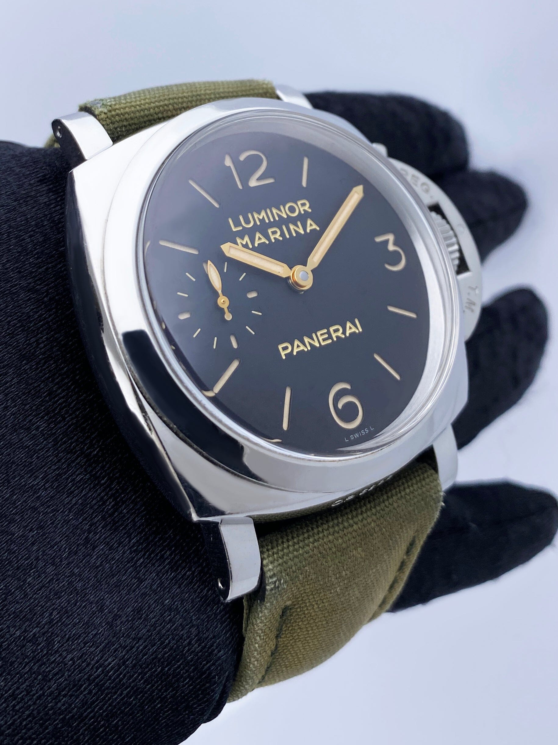 Cinturino Per Orologio In Pelle Verde Neon Fatto A Mano Per Panerai – 22 Mm 24 Mm 26 Mm - Italia - Foto 6