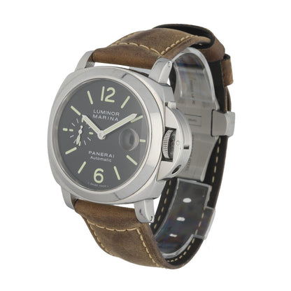 Panerai Luminor PAM104 Stainless Steel Automatic Men’s Watch W/Box - Wristwatch