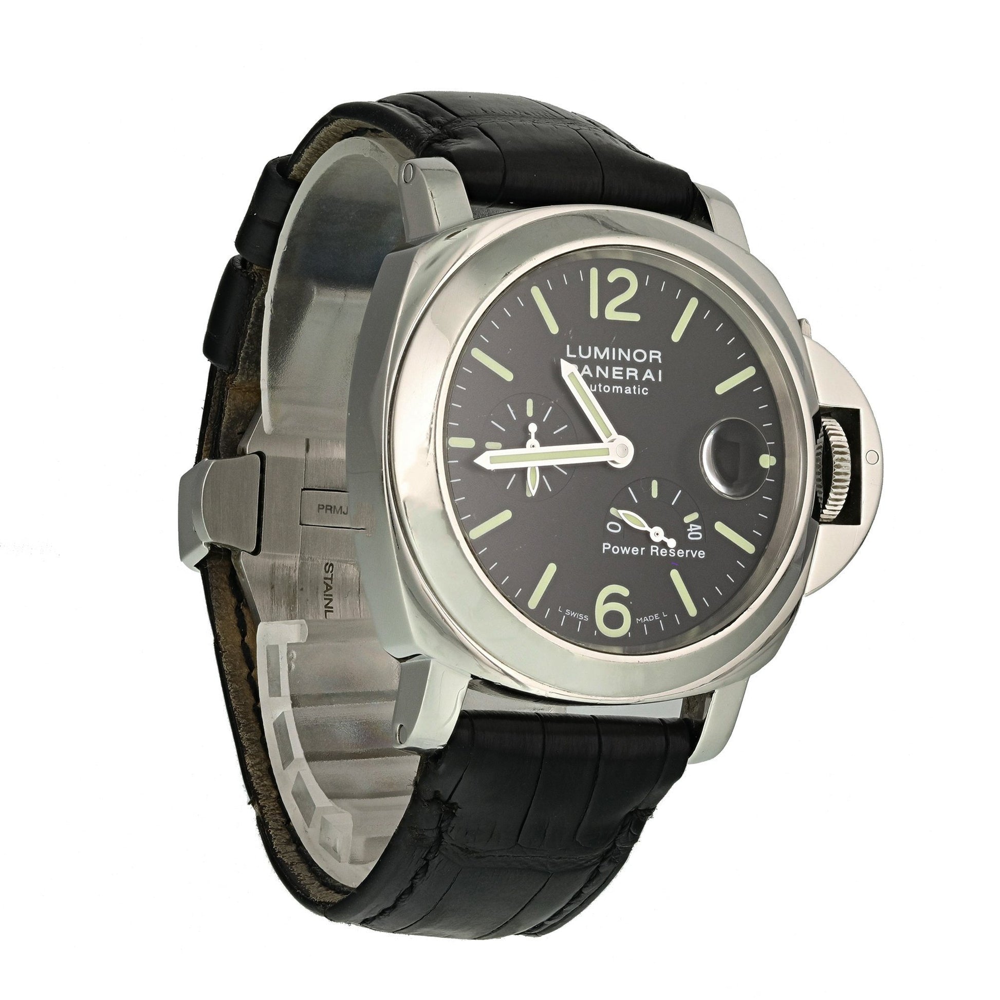 Panerai Luminor Power Reserve PAM00090 Mens Watch With Papers