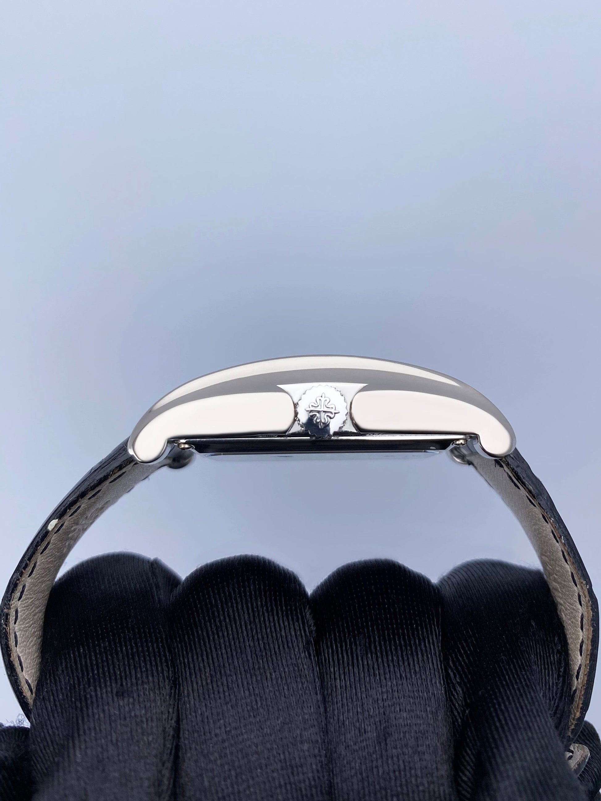 Patek Philippe 10-Day 5100G Bule Dial Mens Watch Box Papers