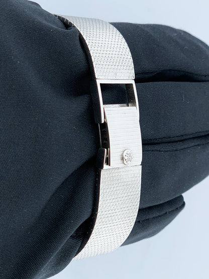Patek Philippe 3494 Retailed By Cartier 18K White Gold Watch - Wristwatch