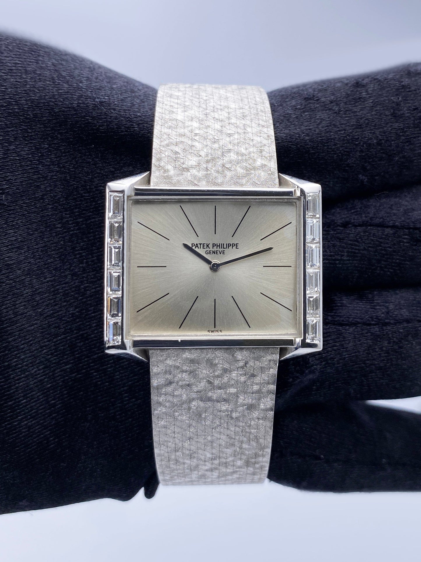 Patek Philippe 3506/2 Diamond 18K White Gold Ladies Watch