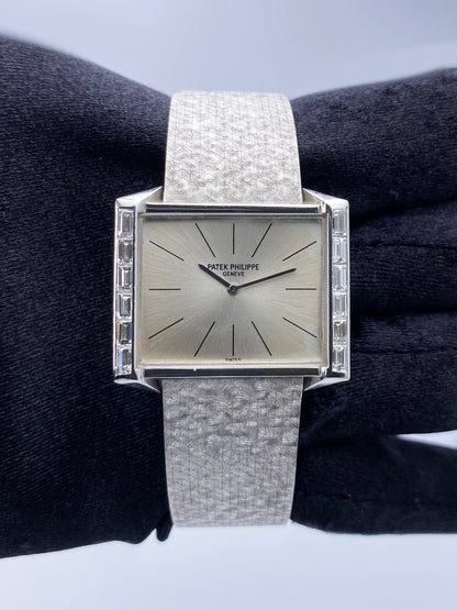 Patek Philippe 3506/2 Diamond 18K White Gold Ladies Watch