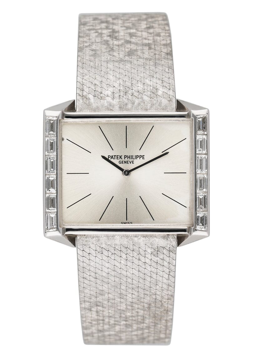 Patek Philippe 3506/2 Diamond 18K White Gold Ladies Watch