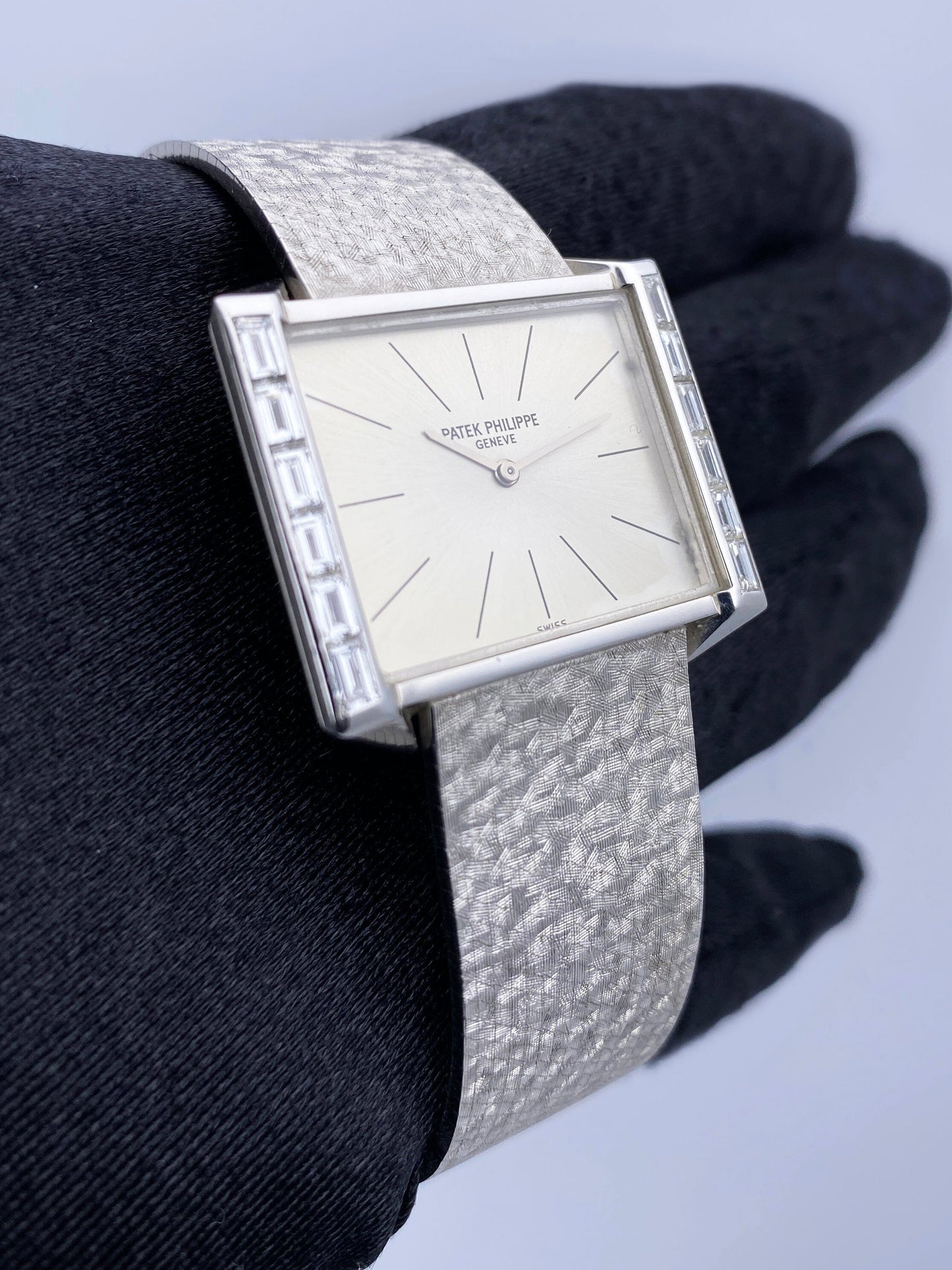 Patek Philippe 3506/2 Diamond 18K White Gold Ladies Watch