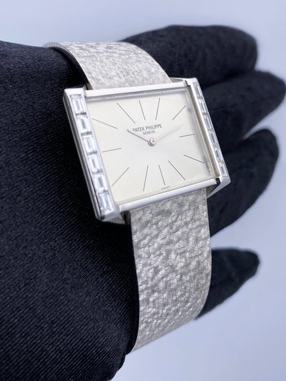 Patek Philippe 3506/2 Diamond 18K White Gold Ladies Watch