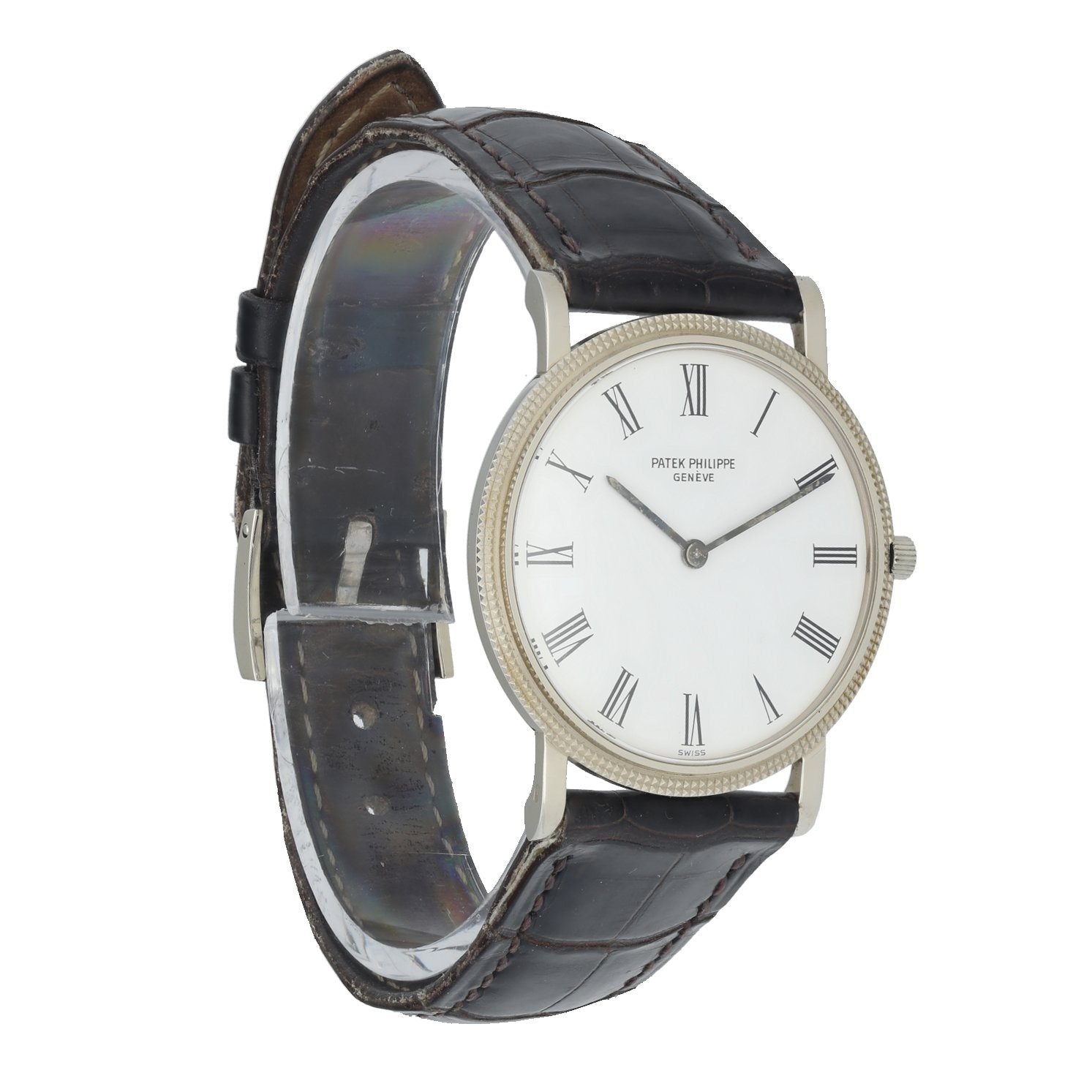 Patek Philippe 3520D 18K White Gold Men’s Watch - Wristwatch
