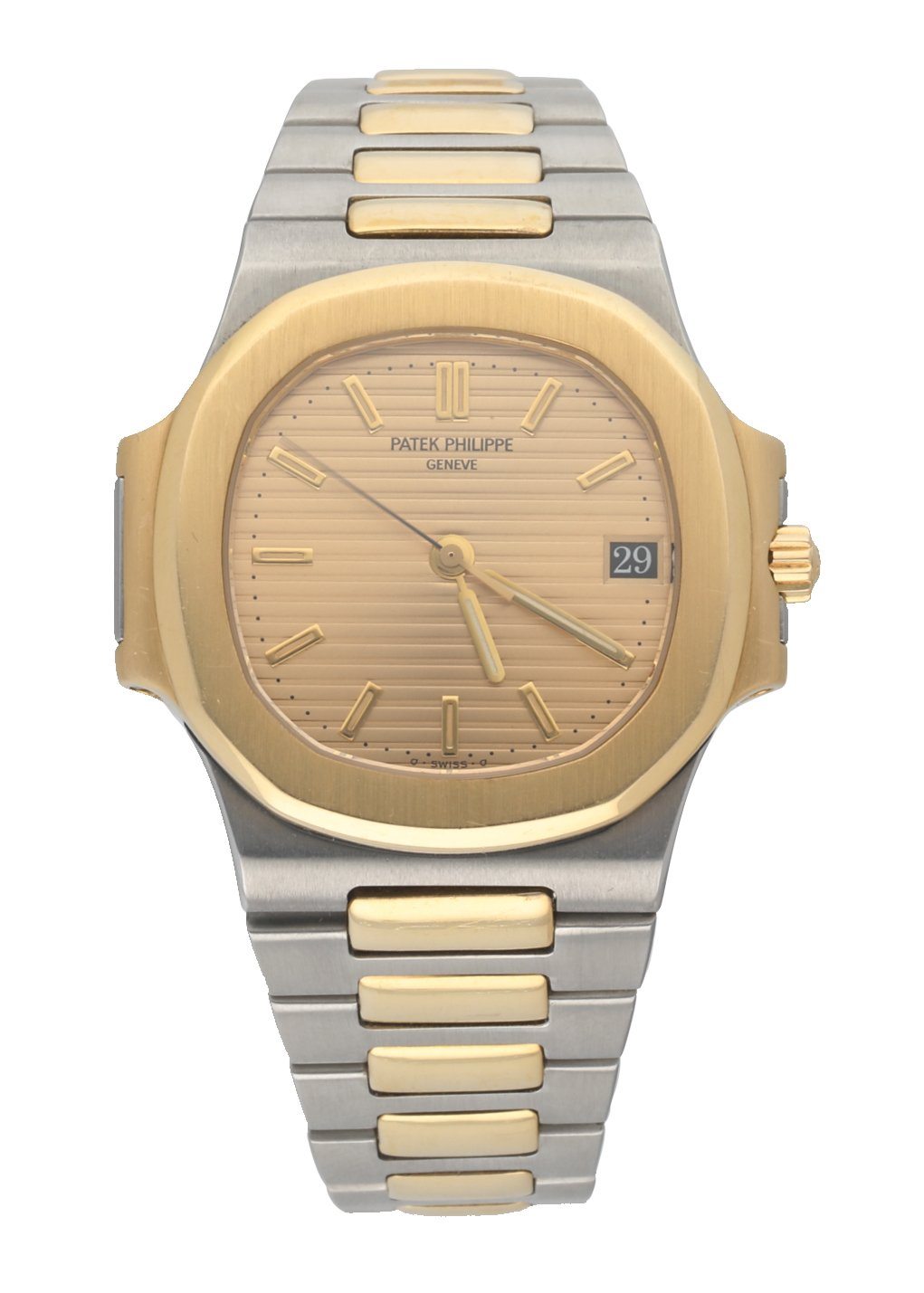 Pre-Owned Patek Philippe Nautilus With Champagne Dial Ref. 3800/1J