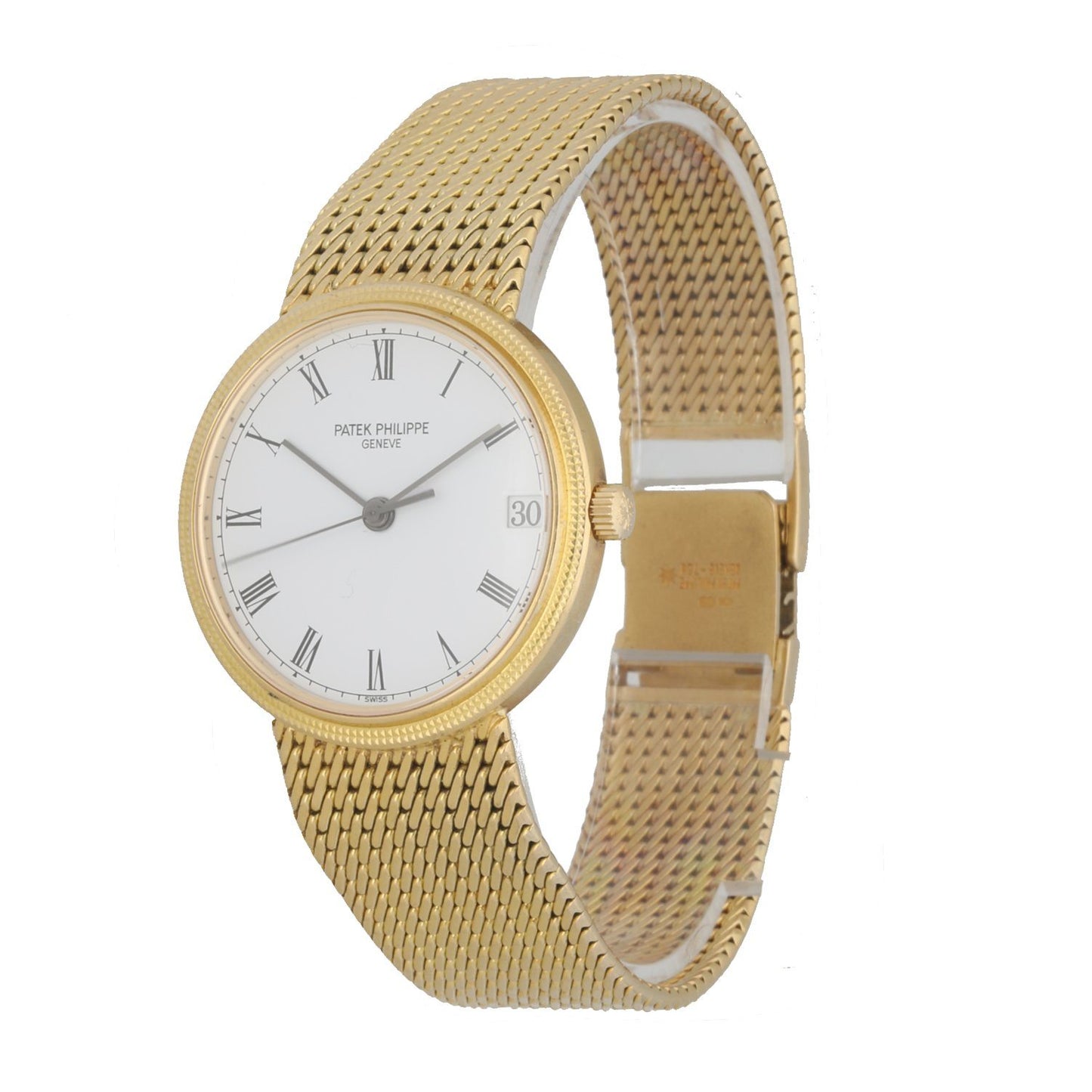 Patek Philippe 3802/205J 18K Yellow Gold Men’s Watch Box & Papers - Wristwatch
