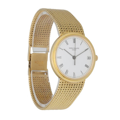 Patek Philippe 3802/205J 18K Yellow Gold Men’s Watch Box & Papers - Wristwatch