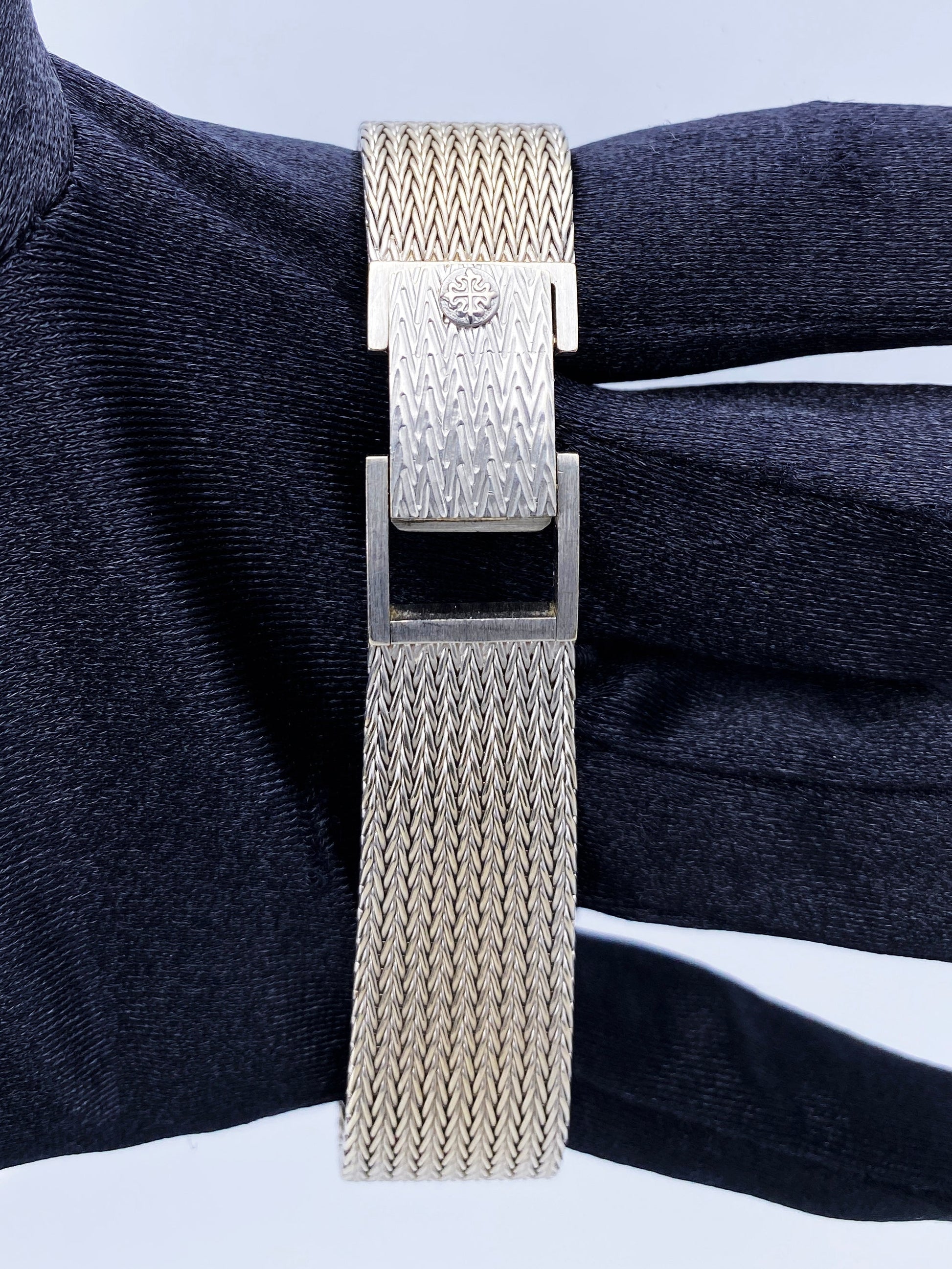 Patek Philippe 3858 18K White Gold Mens Watch