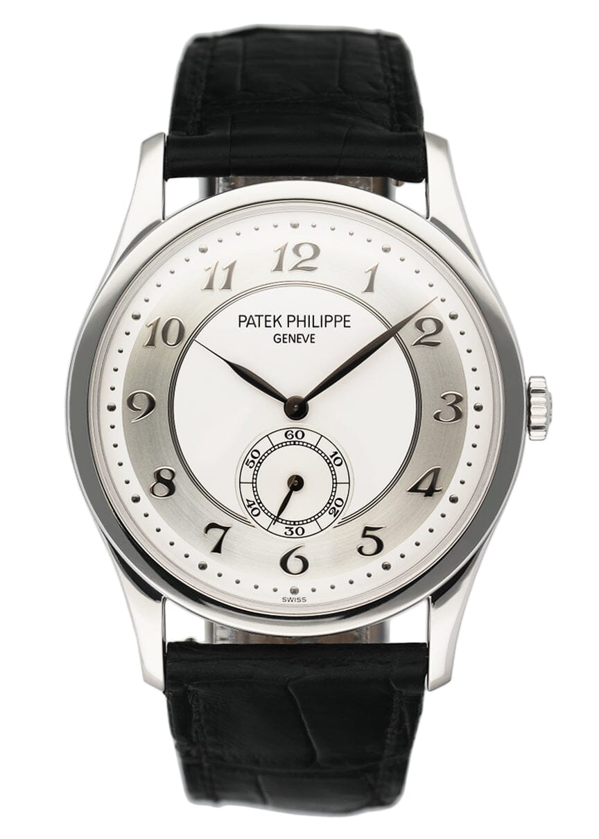 Patek Philippe 5196P-001 Silver Dial Platinum Mens Watch