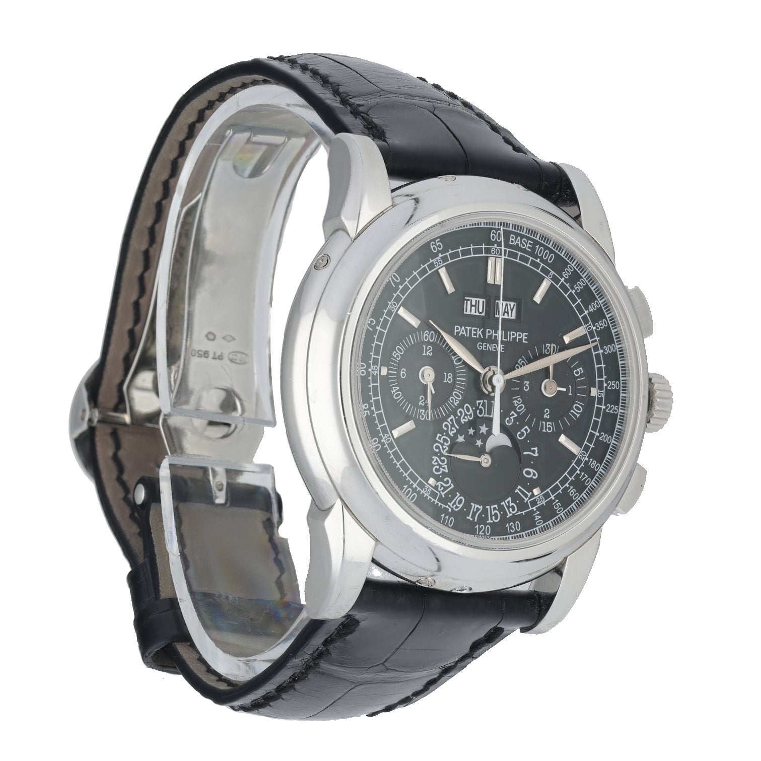 Patek Philippe 5970P Perpetual Calendar Chronograph Platinum Men's Watch