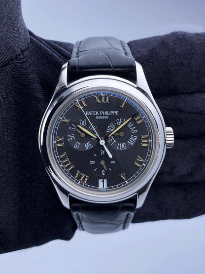 Patek Philippe Annual Calendar 5035G Mens Watch With Papers
