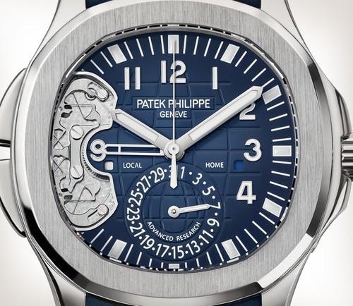 Patek Philippe Aquanaut Travel Time 5650G-001 Advanced Research Mens Watch.